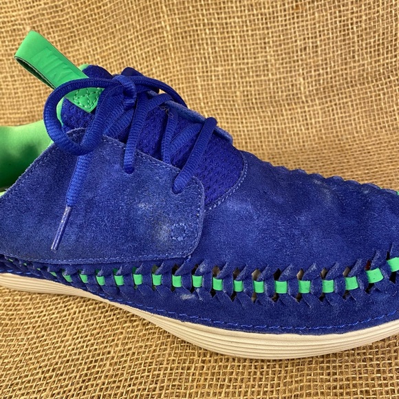 🛑SOLD🛑   Nike running shoe moccasins casual solblue mens size 14 - Picture 6 of 10